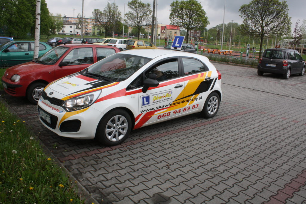 Kia Rio na zajęciach