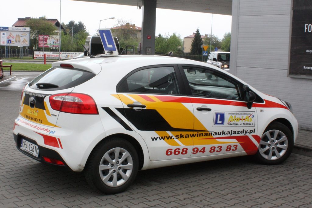 Kia Rio na zajęciach