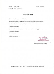 zaswiadczenie OSK