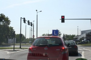 Skrzyżowanie z sygnalizacją świetlną