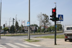 Skrzyżowanie z sygnalizacją świetlną